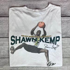 Vintage 1990s Shawn Kemp Reebok Above The Rim T-shirt